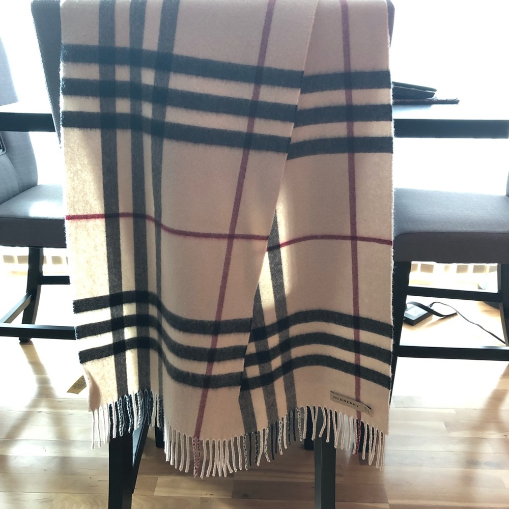 Burberry Cashmere Scarf - worn 3x